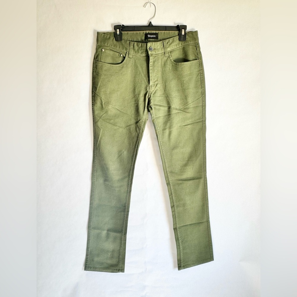Brixton Delgado Green Pants